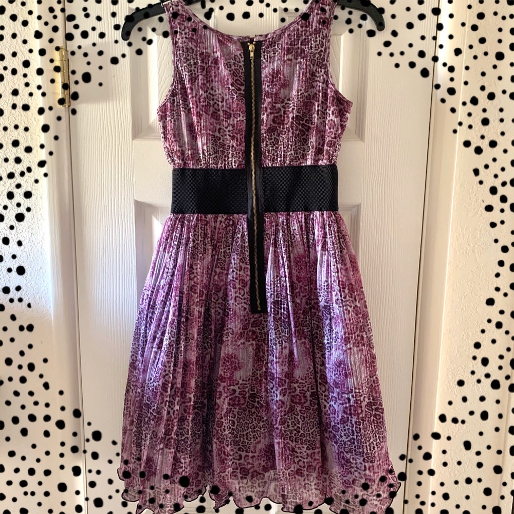 Girls Leopard Print Dress 12 - Picture 2 of 6